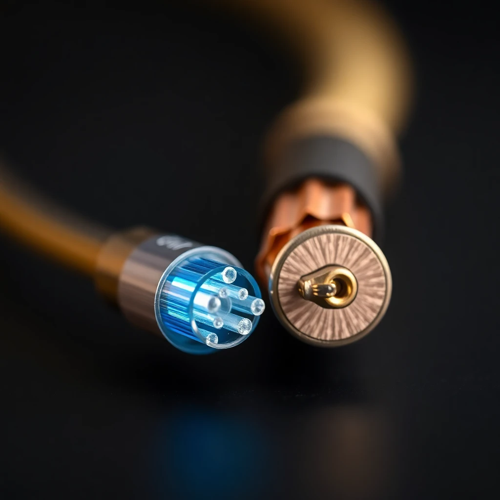 Comparison chart showing fiber versus cable internet speeds for Santa Rosa Beach apartments