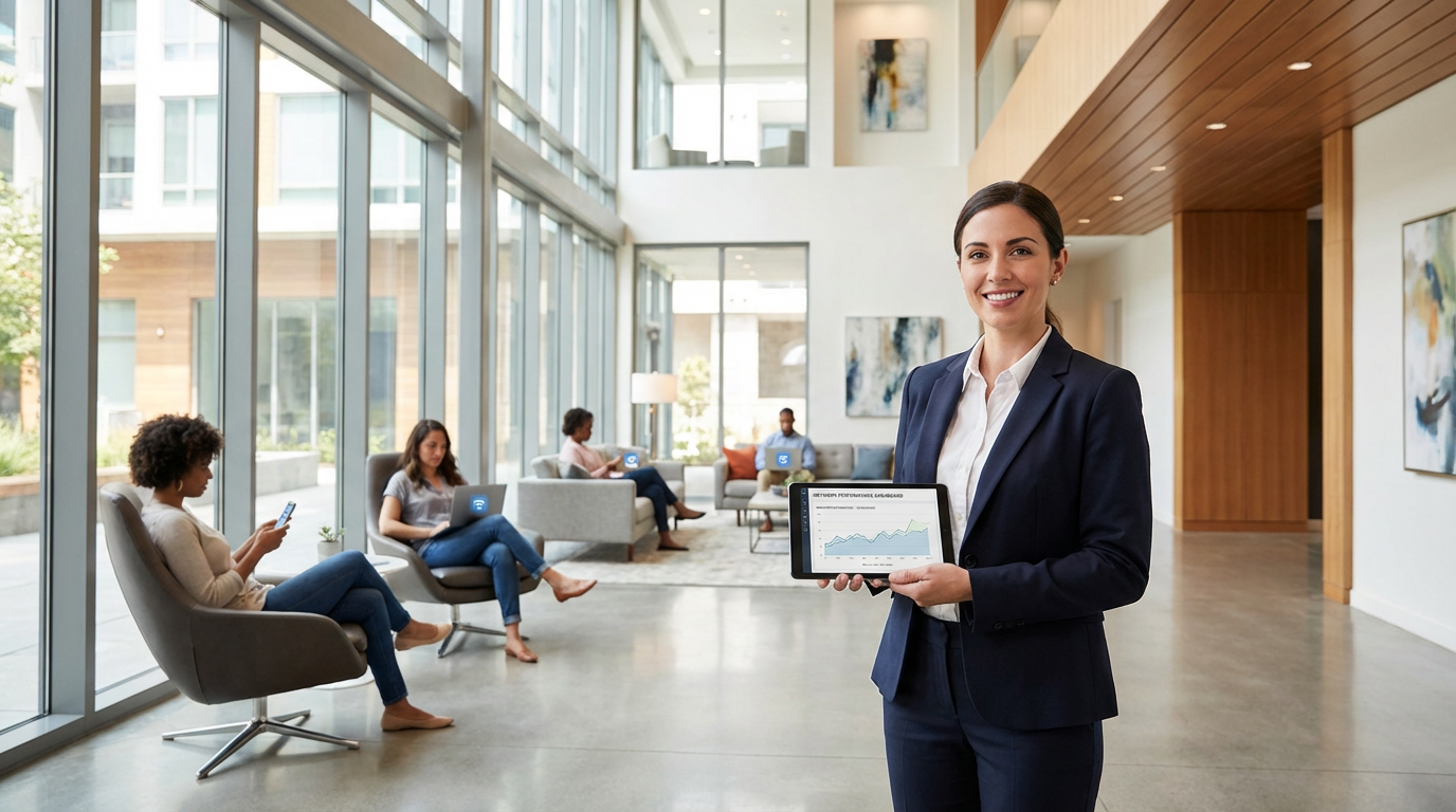 Fiber optic cables and networking equipment for multi-dwelling unit internet installation